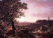 Frederic Edwin Church July Sunset Spain oil painting artist